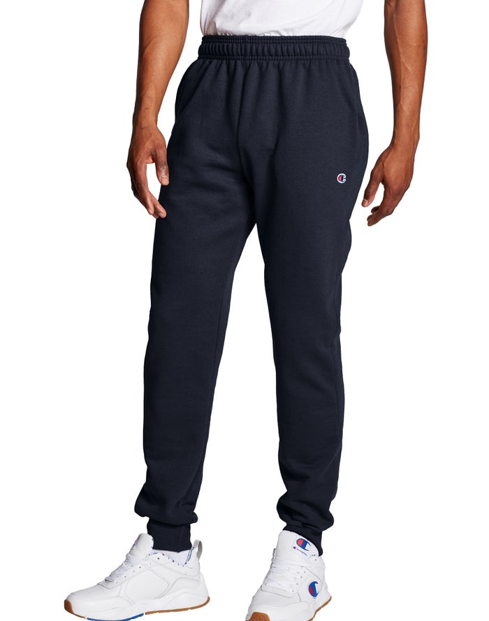 Jogger Champion Hombre - Powerblend Fleece ( Azul Marino ) 2149853-YO